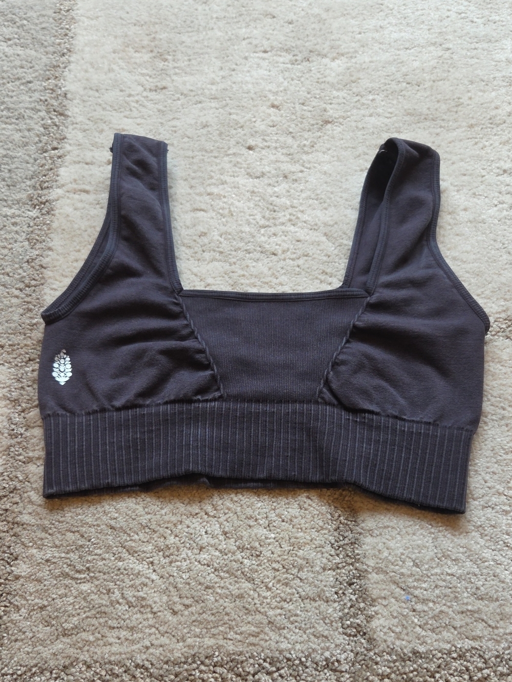 Free People Movement Good Karma Square Neck Bra